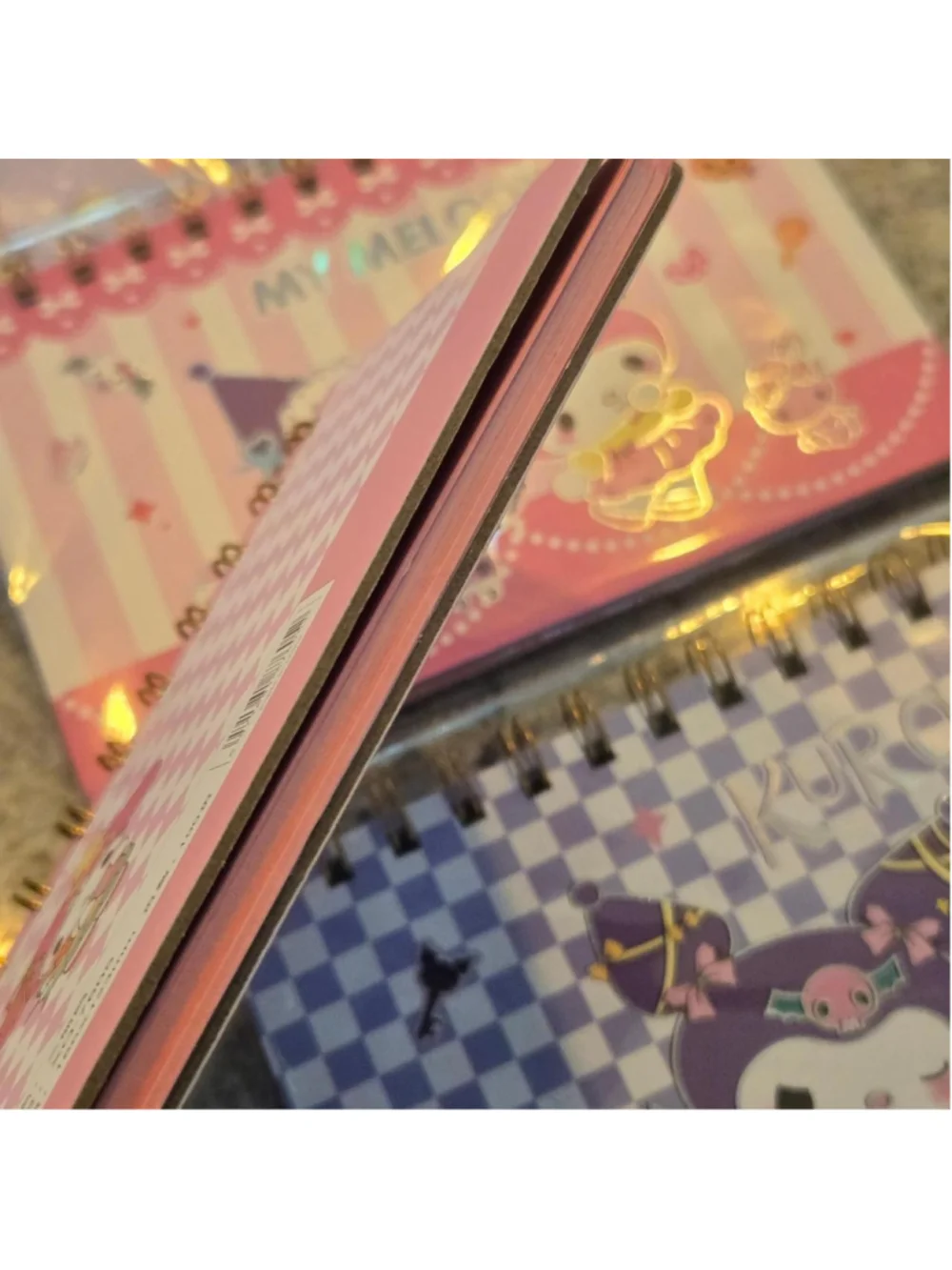 3 planners sanrio - colored pages